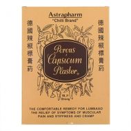 Astrapharm Chilli Brand Porous Capsicum Plaster Strong - 24 Pieces (Large)