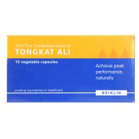 Beiklin 100% Pure Standardized Extract of Tongkat Ali - 10 Vegetable Capsules