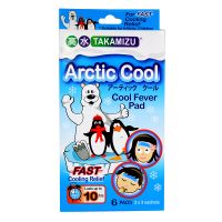 Takamizu Arctic Cool Cool Fever Pad - 6 Pads (2 x 3 Sachets)